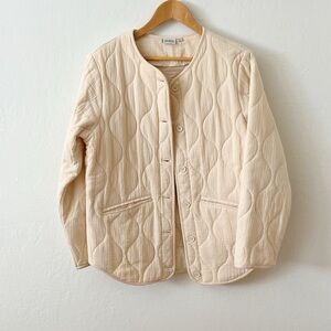 Rhythm quilted cotton jacket, size medium